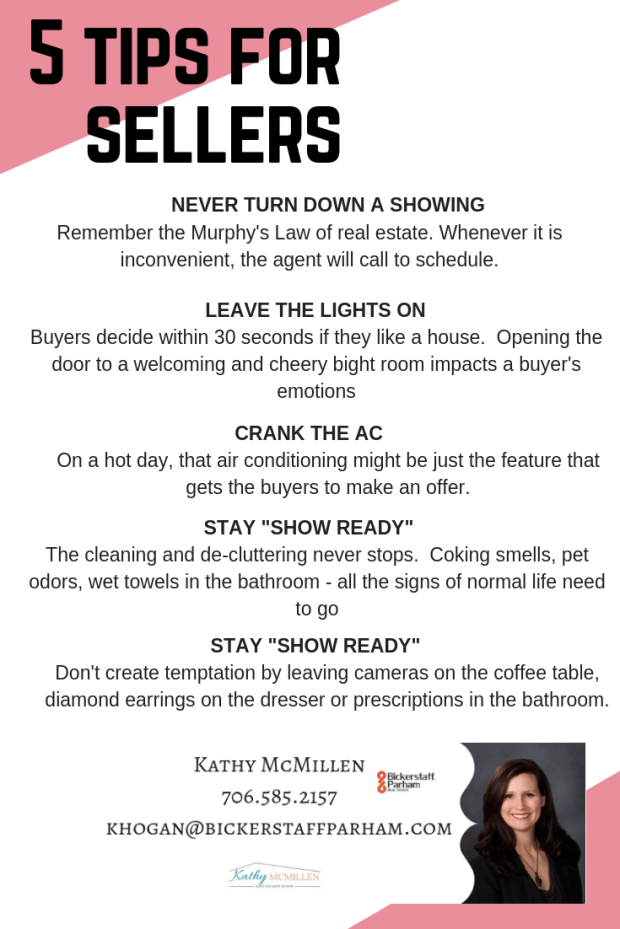 never turn down a showing